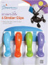 Фото #3 товара Аксессуары для колясок Dreambaby Клипсы для коляски - mix (синий, оранжевый, зеленый, фиолетовый)