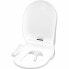 Toilet Seat SFA White Plastic