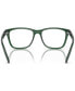Men's Square Eyeglasses, AN7229 53