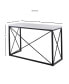 Фото #7 товара Steve Silver Skyler 48" Rectangular Marble and Metal Sofa Table