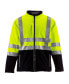 Men's High Visibility Insulated Softshell Jacket with Reflective Tape