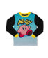 ფოტო #2 პროდუქტის Boys Youth Sleepwear Set: Long-Sleeve Tee Shirt, Sleep Shorts, and Sleep Pants