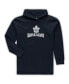 Men's Navy Toronto Maple Leafs Big and Tall Pullover Hoodie and Joggers Sleep Set