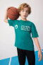Erkek Çocuk T-shirt Yeşil B6819a8/gn255