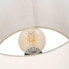 Фото #3 товара Настольная лампа Белый Позолоченный Хлопок Металл Стеклянный Латунь Железо 40 W 220 V 240 V 220-240 V 35 x 35 x 63 cm