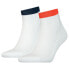 Фото #1 товара LEVI´S UNDERWEAR Baside Logo Tab Quarter short socks 2 pairs