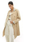 New Look trench coat in stone