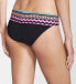 Фото #1 товара Seafolly Roll Top Hipster Waistband Full Back Bikini Bottom Swimwear Size 12