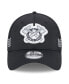 Фото #2 товара Men's Black Atlanta Braves 2024 Clubhouse 39THIRTY Flex Fit Hat