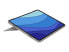 Фото #4 товара Logitech Combo Touch für iPad Pro 12.9" (6. Gen.)"Hellgrau iPad Pro 12,9'' Deutsch
