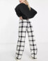 Фото #2 товара Vero Moda Tall check trousers in mono