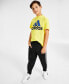 Фото #3 товара Бриджи для малышей Adidas Big Boys Iconic Tricot Joggers