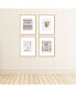 Фото #3 товара So Many Ways to Be Human Pride Wall Art Set of 4 Artisms 8 x 10 inches