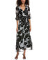 Taylor Printed Chiffon Maxi Dress Women's