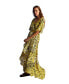 Фото #2 товара Women's Printed Asymmetrical Dress