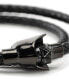 ფოტო #3 პროდუქტის Men's Darth Vader Helmet Double-Wrap Stainless Steel Bracelet