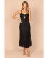 ფოტო #1 პროდუქტის Women's Frenchie Cut Out Pleated Midi Dress