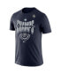Navy UConn Huskies 2023 NCAA Men's Basketball National Champions Locker Room Big and Tall Performance T-shirt