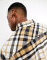 Tommy Jeans classic essential check shirt in sand