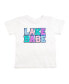 Фото #1 товара Little and Big Girls Lake Babe Patch Short Sleeve T-Shirt