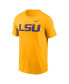 Men's Gold LSU Tigers Primetime Evergreen Logo T-Shirt