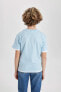 Фото #4 товара Erkek Çocuk T-shirt B5928a8/be759 Lt.blue