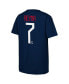 ფოტო #2 პროდუქტის Big Boys and Girls Giovanni Reyna Navy USMNT Name Number T-Shirt