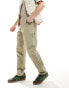 Dickies duck canvas carpenter trousers in desert sand