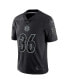 Фото #2 товара Men's Jerome Bettis Black Pittsburgh Steelers Retired Player RFLCTV Limited Jersey
