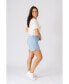 ფოტო #2 პროდუქტის Plus Size Side Vent Shorts