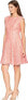 Фото #3 товара Gabby Skye Women's Sleeveless Lace Dress Sz. 8 (Coral/Nude) 149311