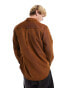 Фото #6 товара Calvin Klein Jeans regular fit corduroy shirt in brown