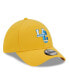 Фото #4 товара Men's Gold Los Angeles Chargers City Originals 39THIRTY Flex Hat