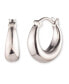ფოტო #1 პროდუქტის Hoop Earring in Sterling Silver