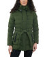 Фото #1 товара Women's Belted Packable Puffer Coat