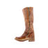 Bed Stu Glaye F315401 Womens Brown Leather Zipper Mid Calf Boots 6
