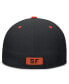 ფოტო #3 პროდუქტის Men's Black/Orange San Francisco Giants City Connect True Fitted Hat