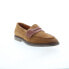 Фото #4 товара Bruno Magli Sanna BM2SNAB1 Mens Brown Suede Loafers & Slip Ons Penny Shoes 10.5