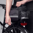 Фото #5 товара Torba rowerowa na bagażnik z kieszeniami i paskiem na ramię 27L czarna