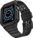 Hurtel Protect Strap Band opaska z etui do Watch 7 / 6 / 5 / 4 / 3 / 2 / SE (41 / 40 / 38mm) obudowa pancerny pokrowiec na zegarek czarny