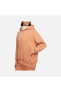 Фото #11 товара Sportswear Phoenix Fleece Hoodie Kadın turuncu polarlı Sweatshirt dq5860