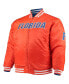 Фото #5 товара Куртка мужская Profile Royal, Оранжевая, больших размеров, Обратимая сатиновая, с полной молнией, Florida Gators