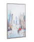 Фото #2 товара Canvas City Framed Wall Art with Silver-Tone Frame, 36" x 2" x 48"