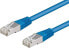 Фото #1 товара Wentronic 95532 - 1.5 m - Cat5e - F/UTP (FTP) - RJ-45 - RJ-45