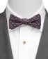 Фото #4 товара Men's Mardi Gras Stripe Bow Tie