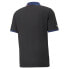 Puma Bmw Mms Short Sleeve Zip Up Polo Shirt Mens Black Casual 53587001