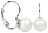 Beautiful pearl earrings Pearl Pearlescent White