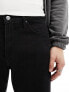 Lee West relaxed straight fit jeans in black rinse