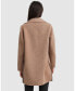 Фото #2 товара Women Ex Boyfriend Wool Blend Oversized Jacket