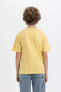 Erkek Çocuk T-shirt C3308a8/yl510 Yellow